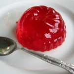 Jello with a spoon