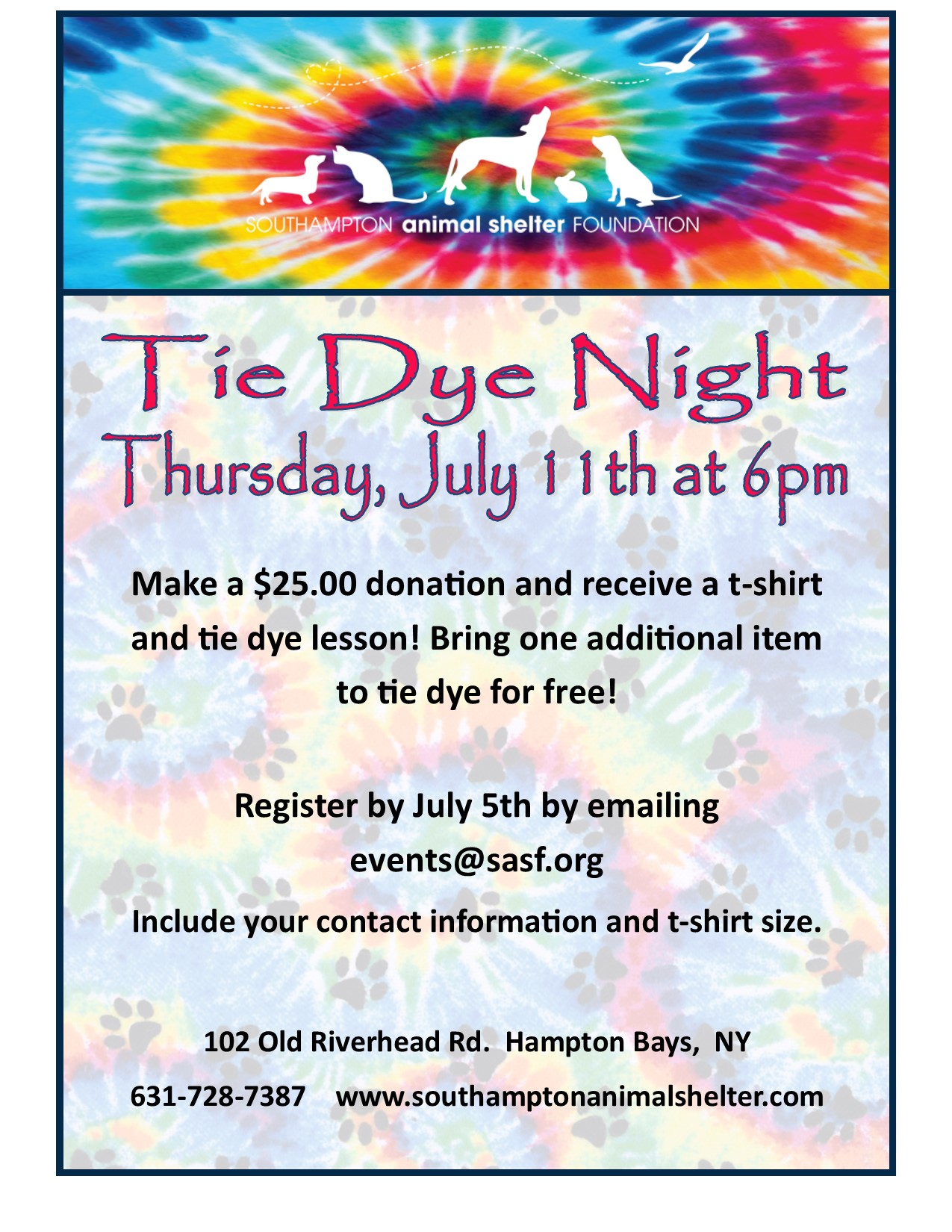 Tie Dye Night