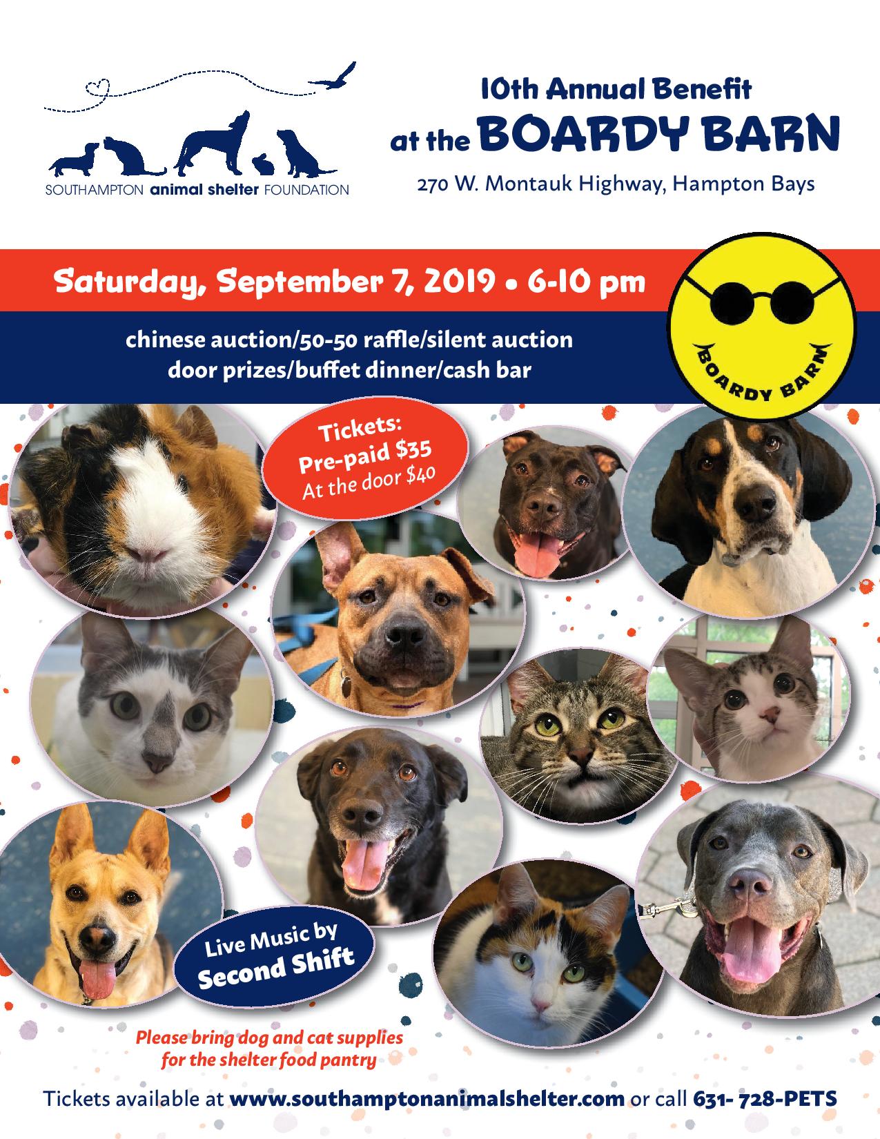 10th Annual Boardy Barn Benefit