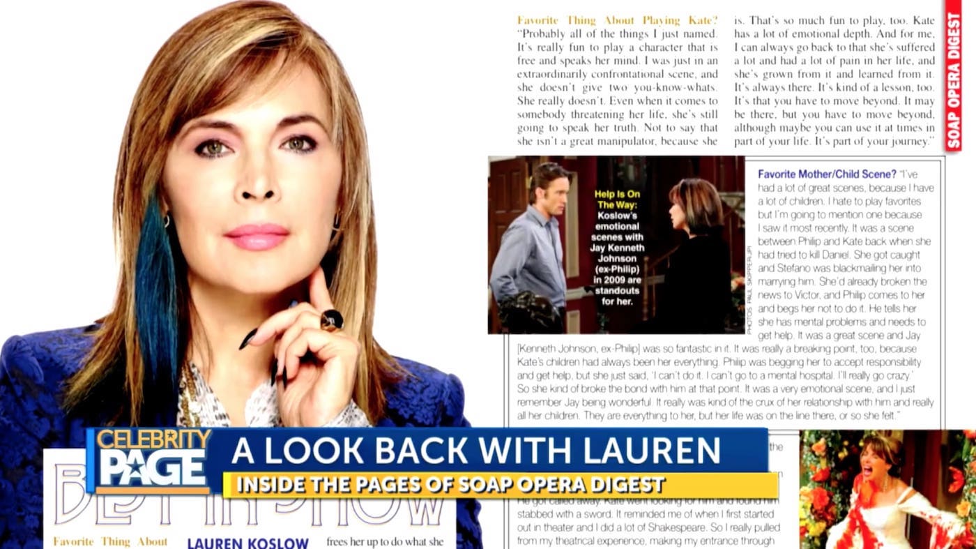Lauren Koslow SOD