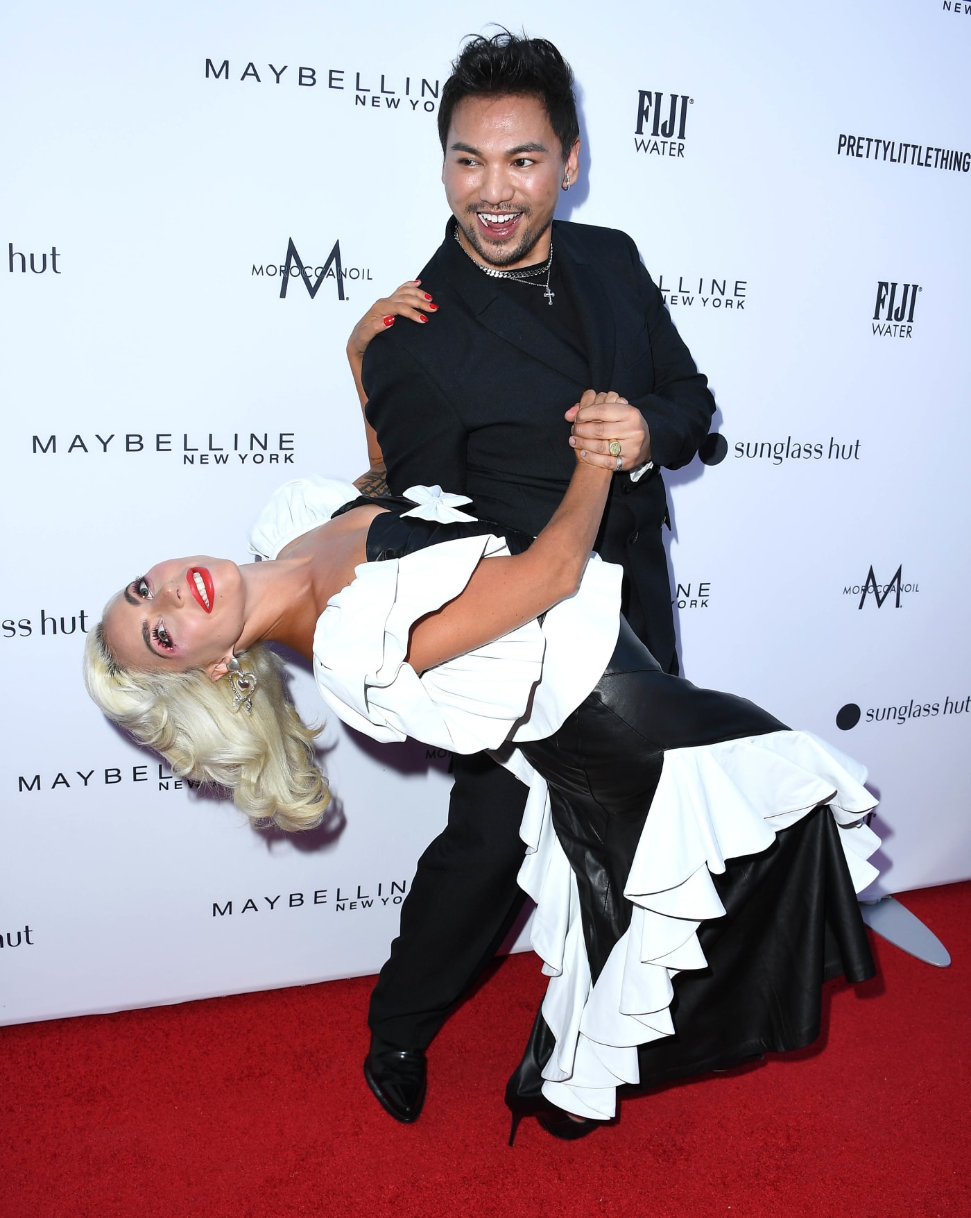 Lady Gaga and Frederic Aspiras