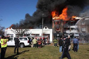 Long Branch NJ Commercial Building Fire